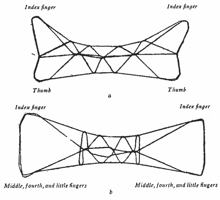 Two string figures.
