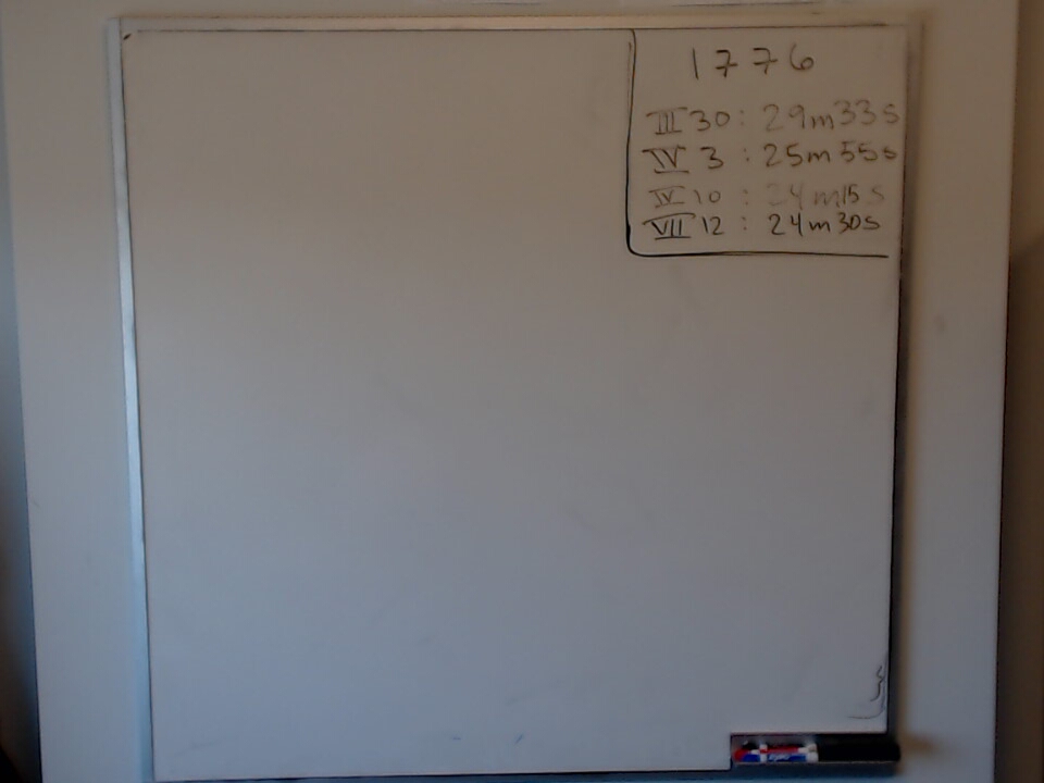 A photo of a whiteboard titled: CN Tower Stair Climb Times