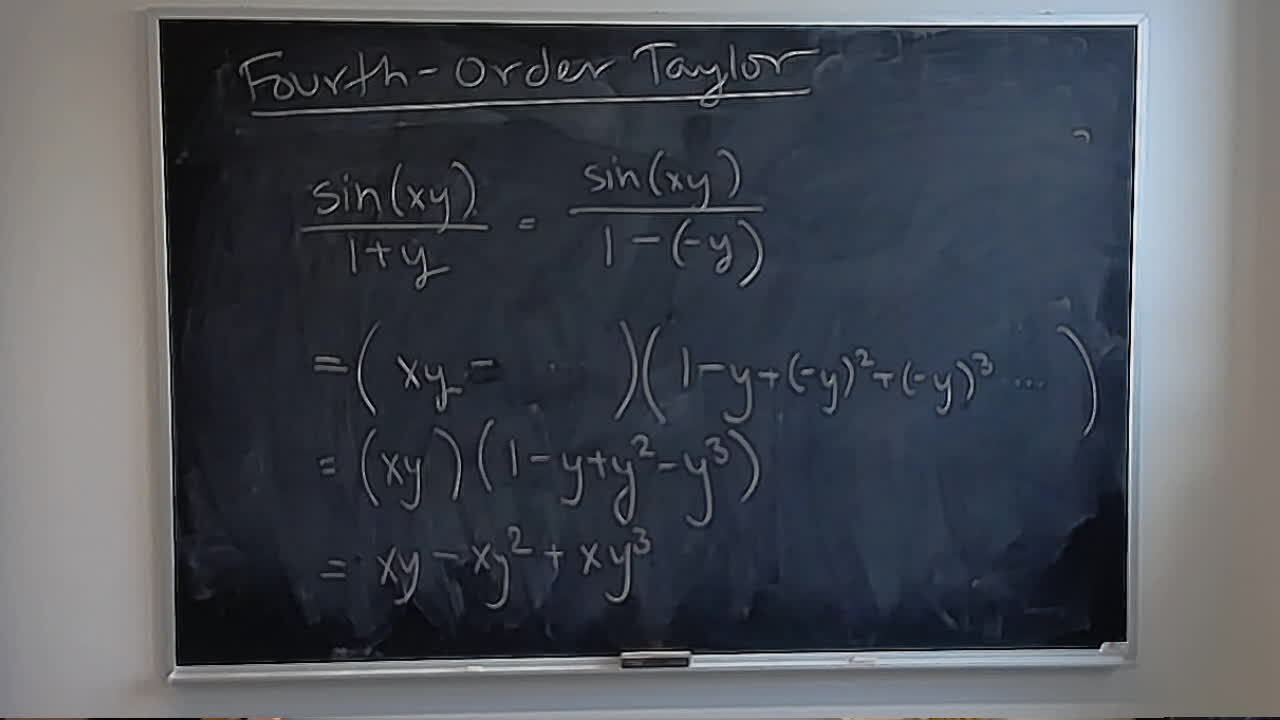 A photo of a whiteboard titled: B41 Practice Midterm Q7