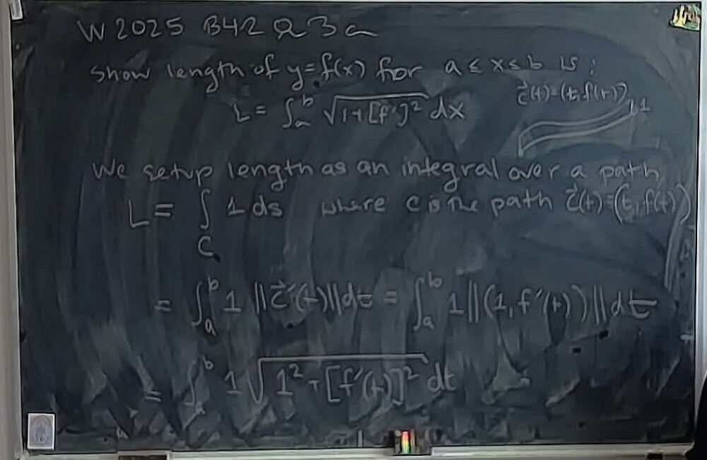 A photo of a whiteboard titled: W2025 B42 Q3a